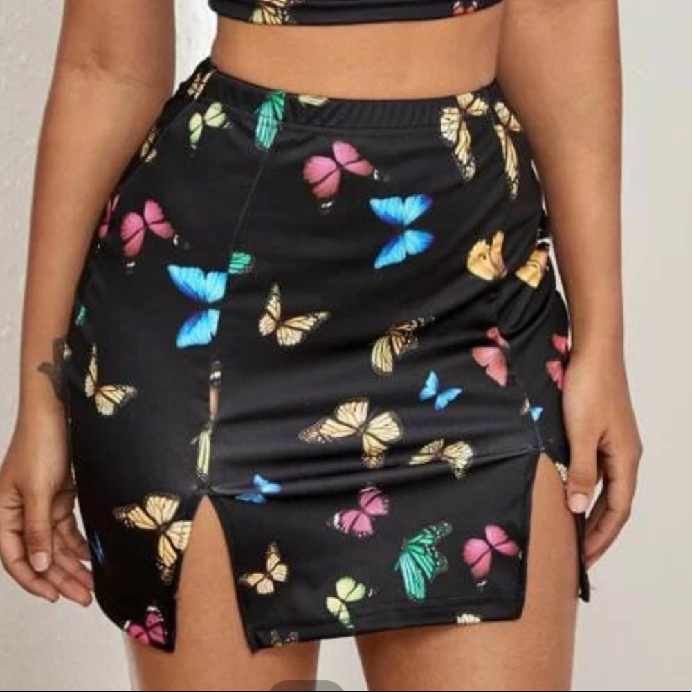 COPY - Butterfly mini skirt